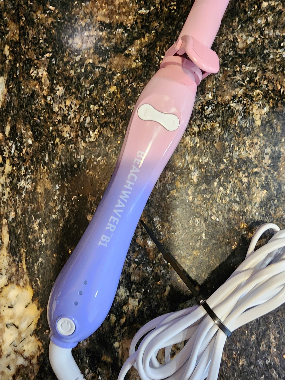 Beachwaver B1 Pink to Purple Ombre Hair Waver